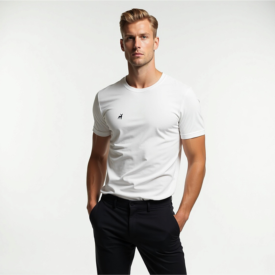 T-shirt Cervo Nero
